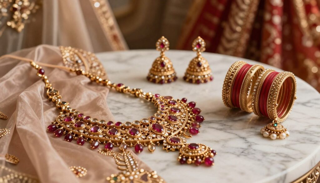 indian jewelry for brides